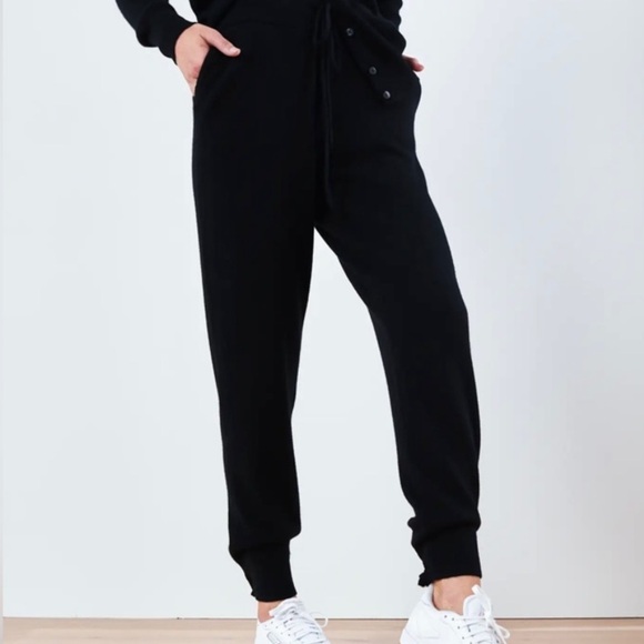 Quince 100% Cashmere Contemporary Minimalist Sz M Jogger Sweatpants - Picture 1 of 16